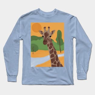 Giraffe Long Sleeve T-Shirt